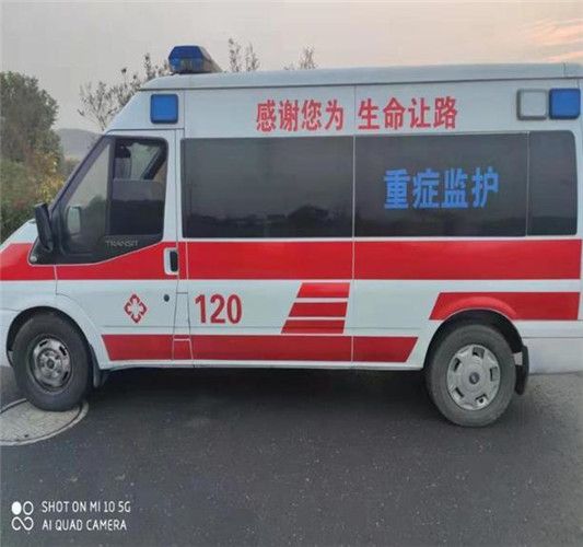景泰专业救护车出租,为生命护航